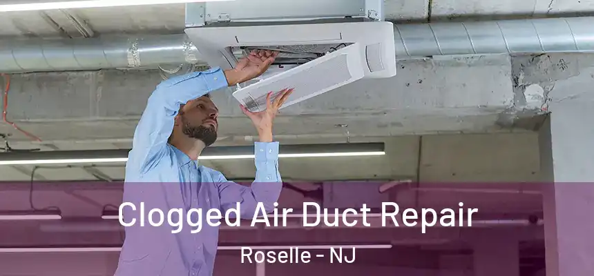  Clogged Air Duct Repair Roselle - NJ