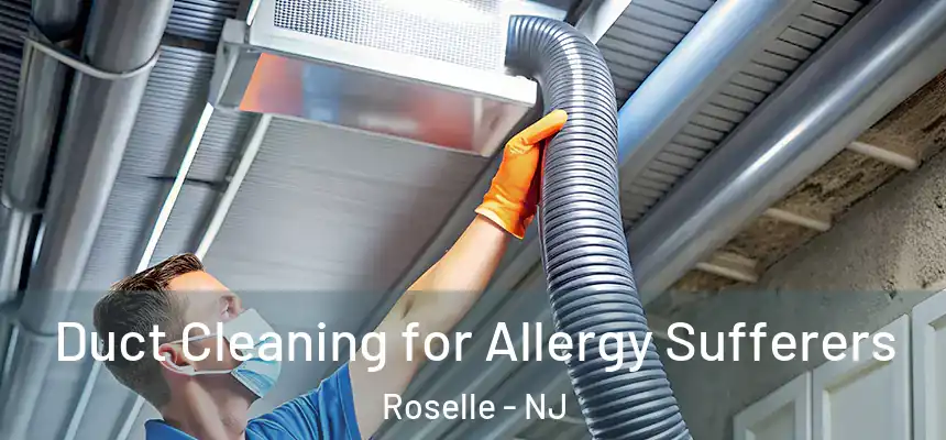 Duct Cleaning for Allergy Sufferers Roselle - NJ